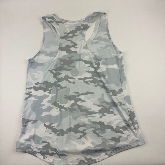 Athletic Works Tank Top Women Medium 8/10 Gray Camo - Picture 6 of 7